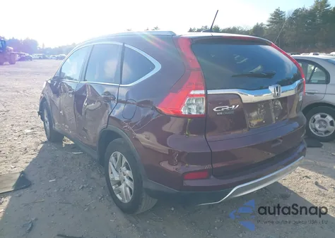 2016 Honda Cr-V Ex-L from USA, damaged, VIN 5J6RM4H73GL012425